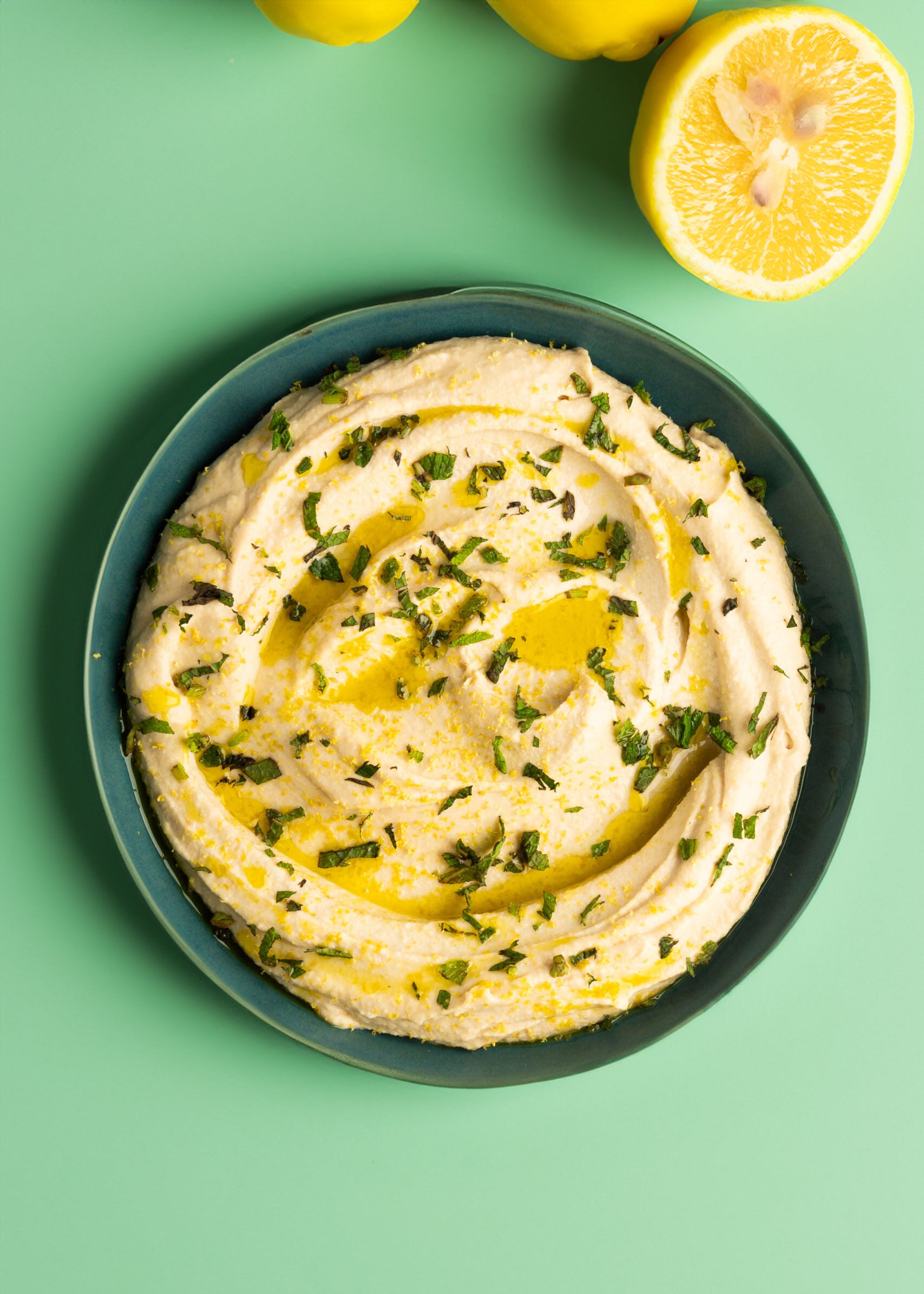 Mediterranean Green Olive & Lemon Hummus