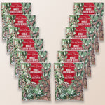 Multiple packages of Teta's Olives Whole Green Olives on a beige background